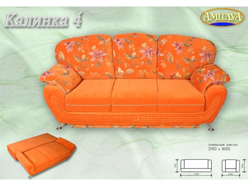 диван прямой калинка-4 еврокнижка в Ижевске