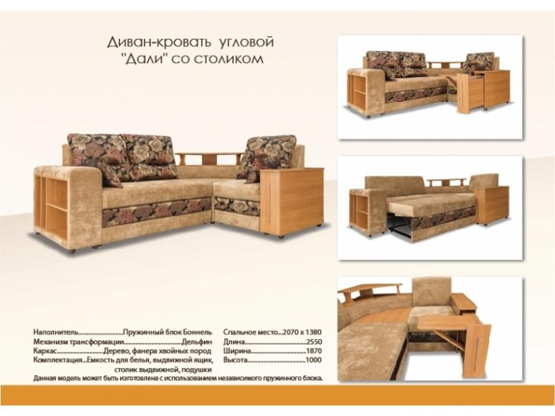 модный угловой диван дали со столиком в Ижевске