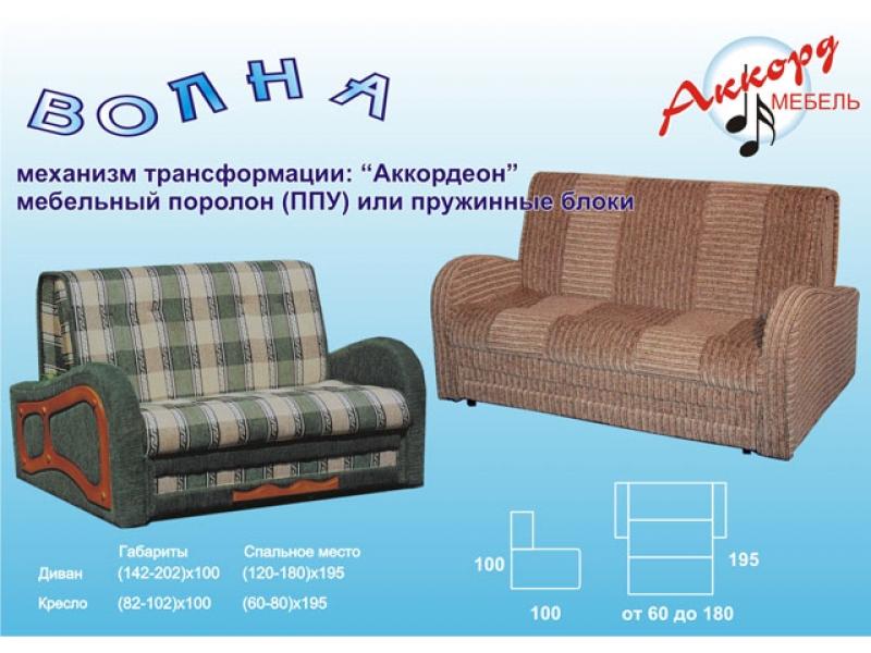диван волна аккордеон в Ижевске