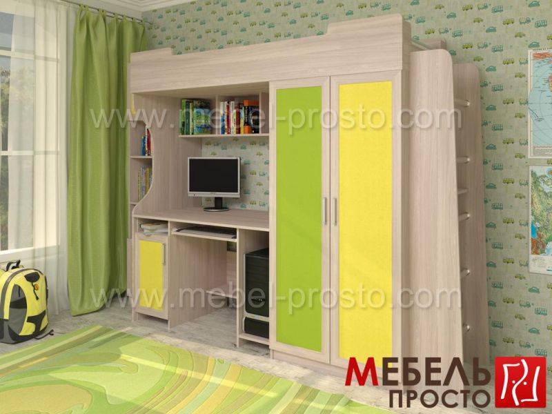 детская кровать-чердак карлсон модульный в Ижевске