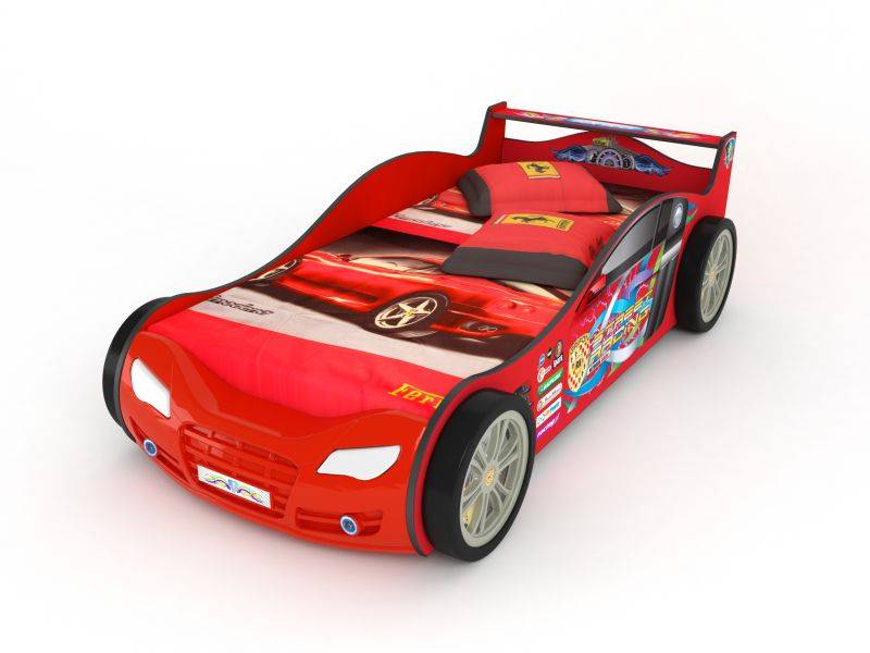 кровать машина rх800е red (190*90) gsr-8015r в Ижевске