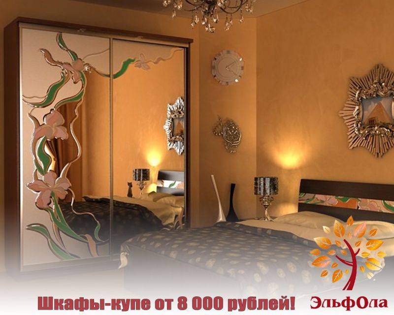шкаф-купе с зеркалом в Ижевске