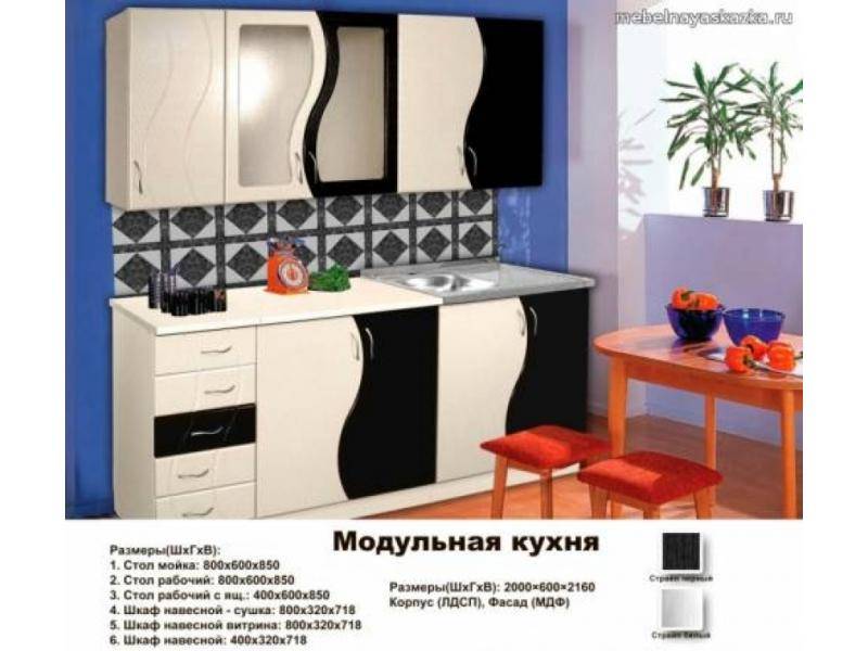 кухня прямая стандарт в Ижевске
