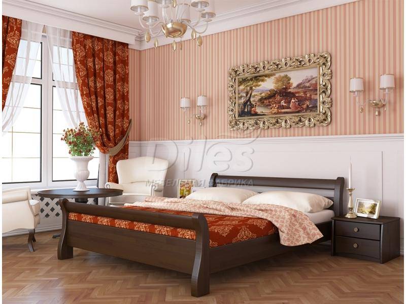 современная деревянная кровать диана в Ижевске