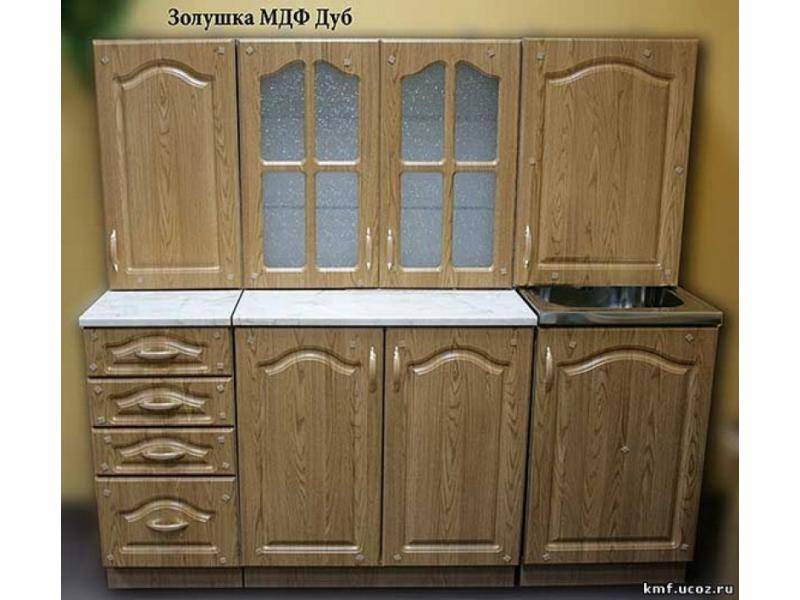 кухня золушка мдф дуб в Ижевске
