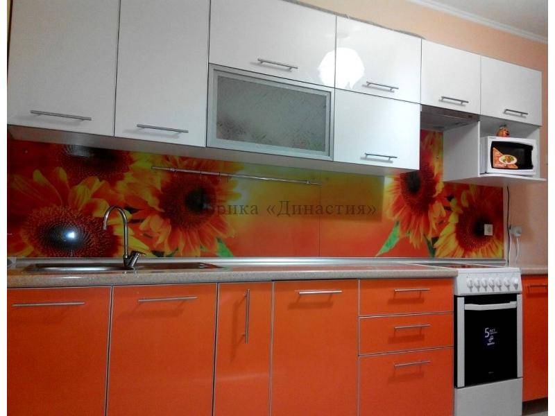 оранжевая кухня в Ижевске