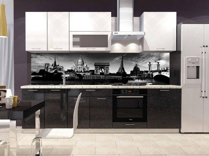 прямая кухня классика в модерне 006 в Ижевске