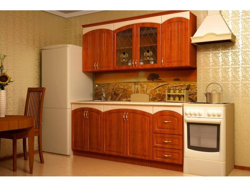 кухня прямая арка в Ижевске
