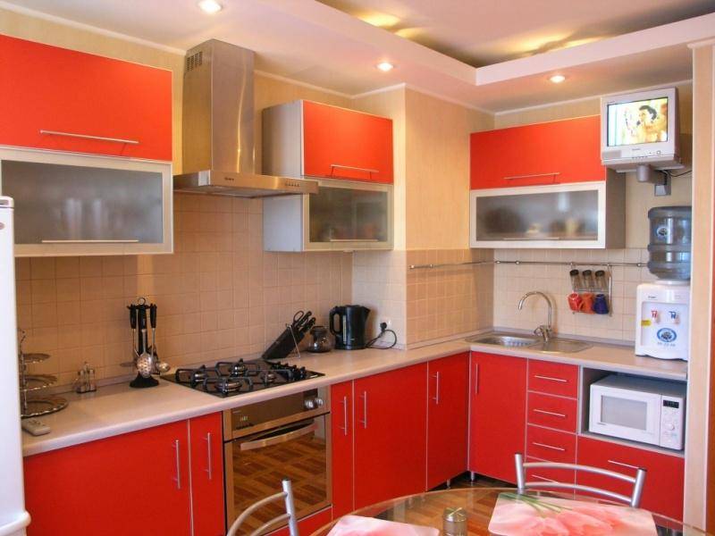 кухня в алюминиевом профиле в Ижевске