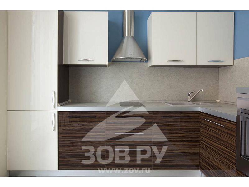 кухонный гарнитур шпон глянец в Ижевске