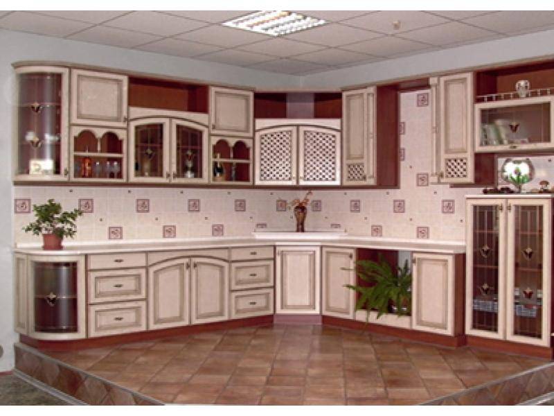 кухня угловая кантри 1 в Ижевске