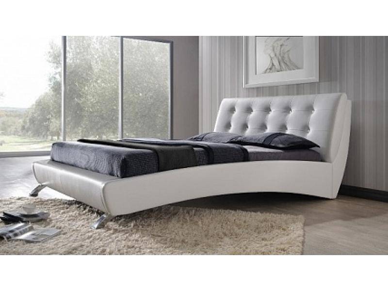 кровать sweet vilmar 160*200 pu white в Ижевске