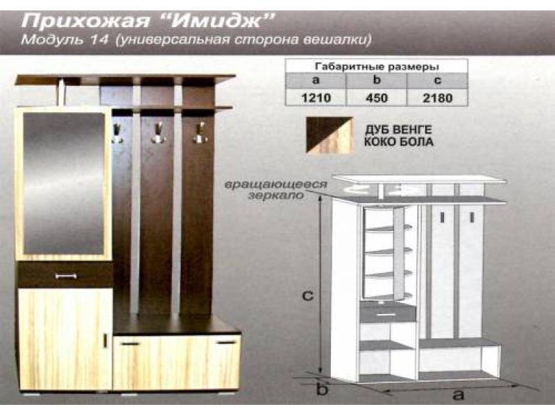 прихожая прямая имидж в Ижевске