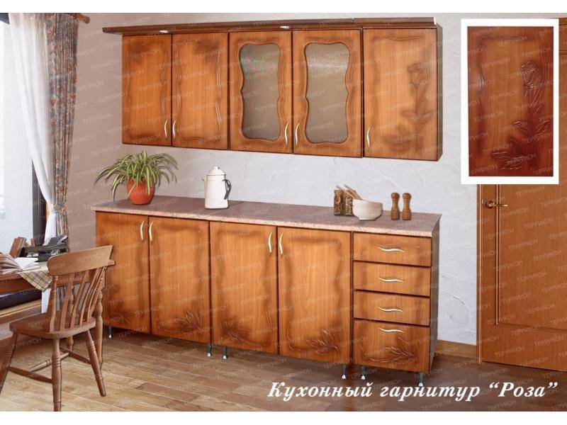 кухонный гарнитур прямой роза в Ижевске