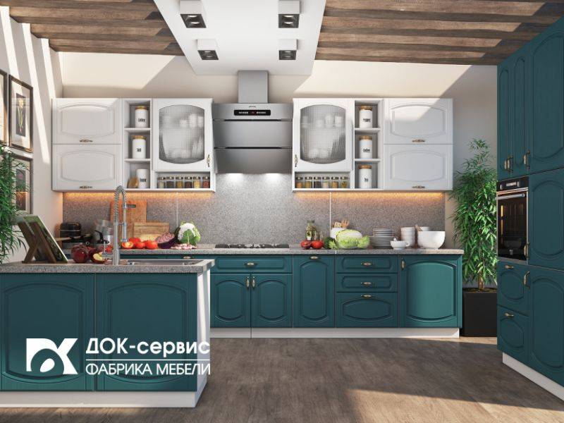 угловая кухня мдф в Ижевске