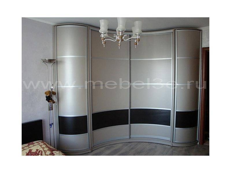 радиусный шкаф-купе 2600х2600 в Ижевске
