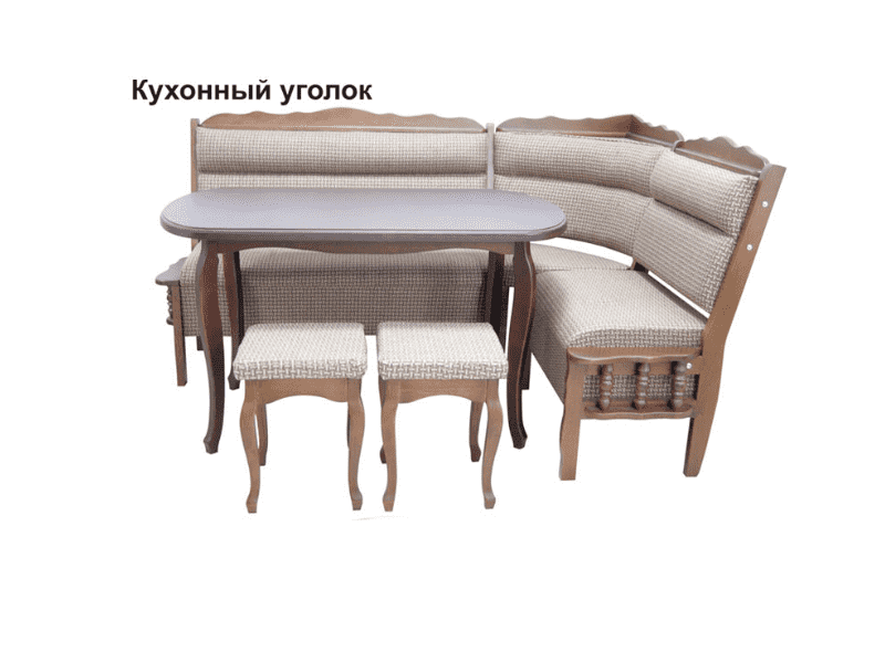 светлый кухонный уголок в Ижевске