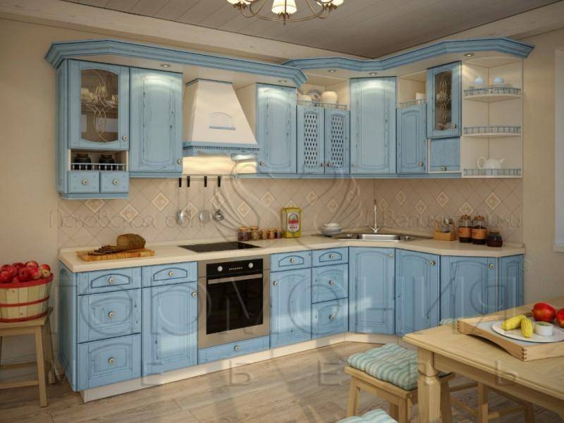кухня лазурь массив в Ижевске