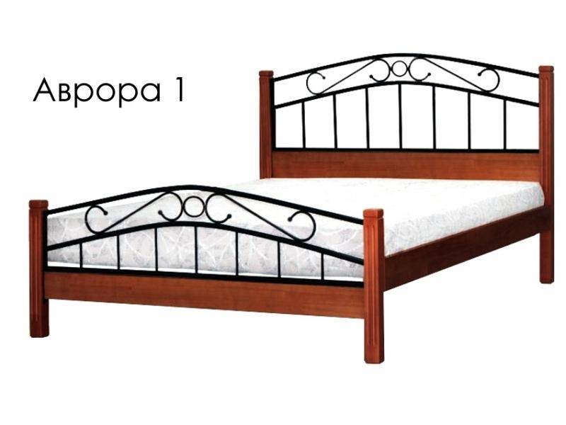 кровать аврора 1 с элементами ковки в Ижевске