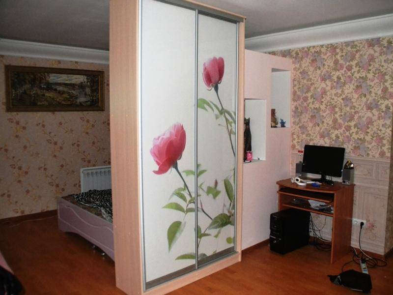 узкий шкаф-купе роза в Ижевске