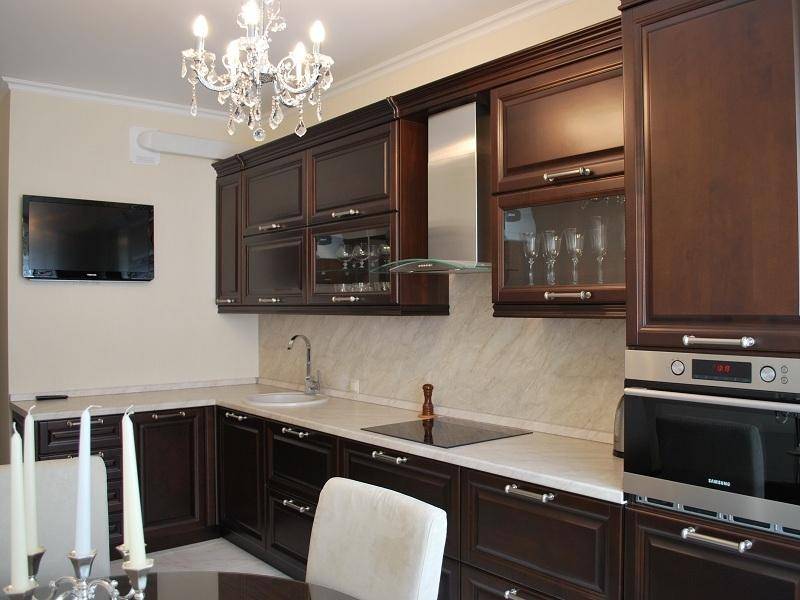 кухонный гарнитур береза цвет итальянский орех в Ижевске