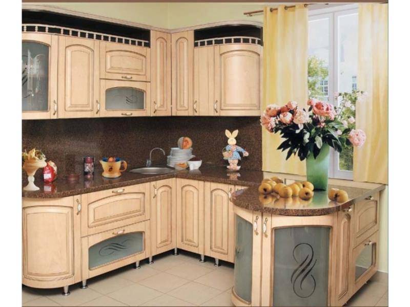 кухонный гарнитур угловой классика в Ижевске