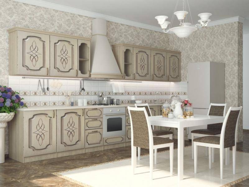 кухонный гарнитур прямой колибри в Ижевске