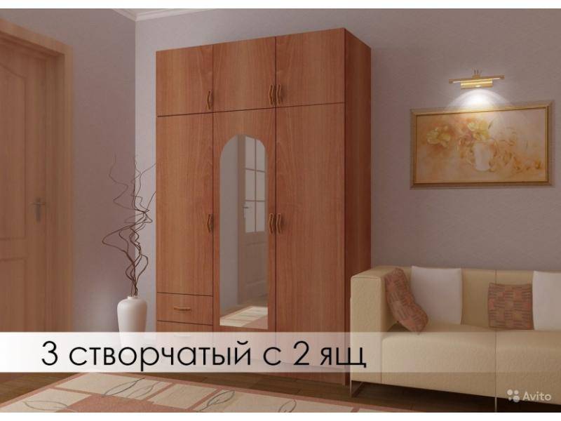 шкаф-купе 3-створчатый в Ижевске