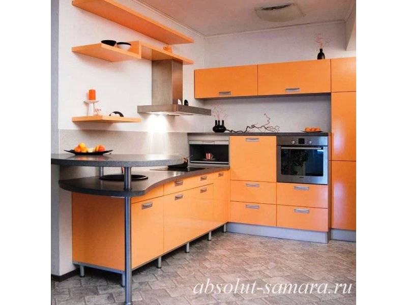 угловая кухня стильная в Ижевске