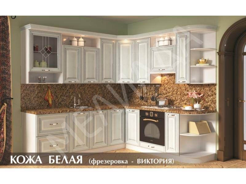 кухня кожа белая в Ижевске