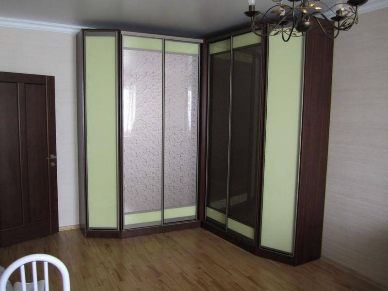 шкаф-купе с фасадами из пластика софия 1 в Ижевске