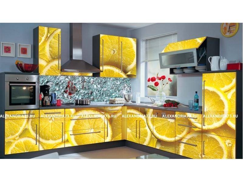 кухня угловая александрия лимоны в Ижевске