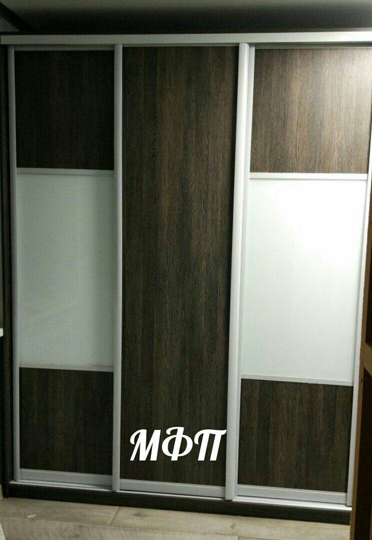 корпусный шкаф-купе со стеклом лакобель в Ижевске