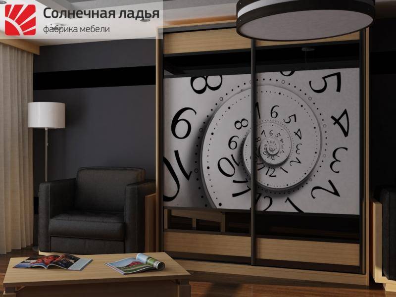 шкаф - купе для гостиной 1 в Ижевске