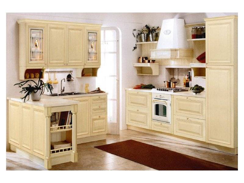 кухня из массива угловая афина в Ижевске