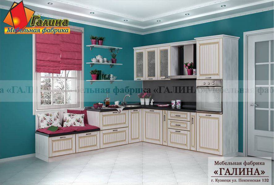 кухонный гарнитур патина 005 в Ижевске