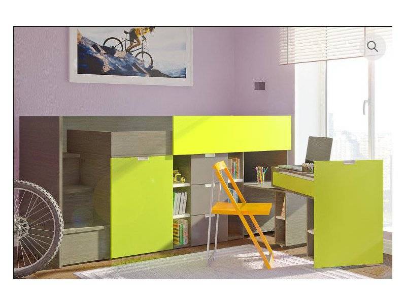 кровать-чердак низкий ники-02 в Ижевске