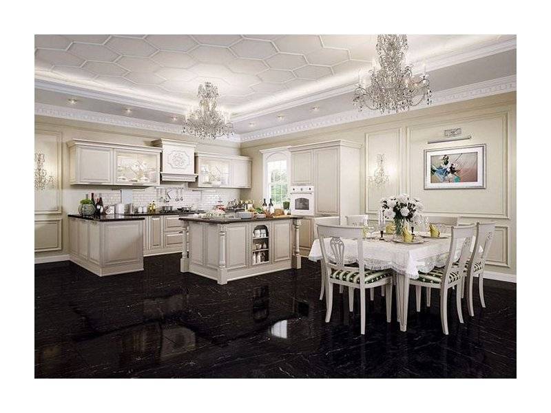 кухня dolomite с островом в Ижевске