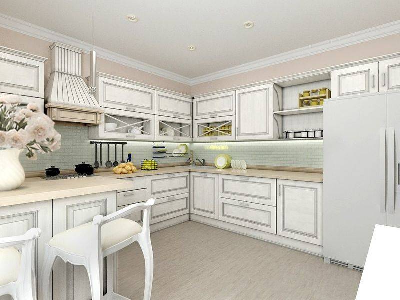 угловая кухня 005 в Ижевске