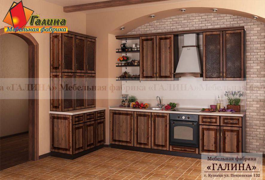 кухонный гарнитур патина 004 в Ижевске