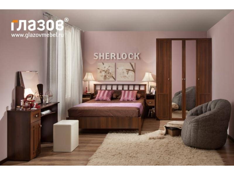 спальня sherlock в декоре орех шоколадный в Ижевске
