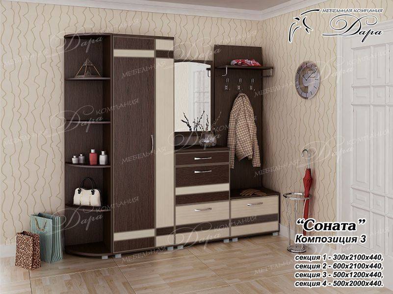 прихожая соната-3 в Ижевске