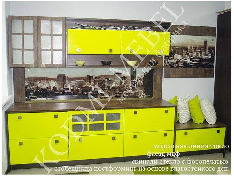 кухонный гарнитур прямой токио в Ижевске