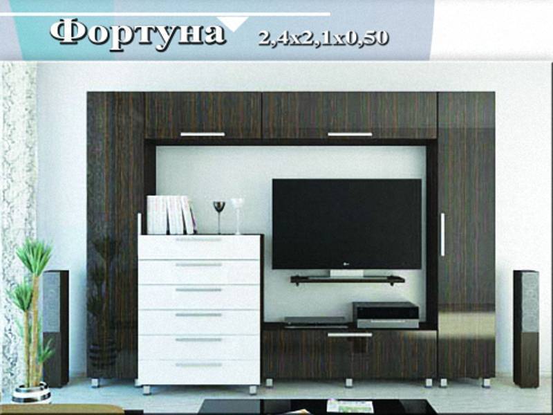 гостиная-стенка «фортуна» в Ижевске