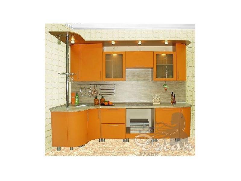 кухня с барной стойкой в Ижевске