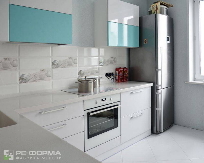 небольшая угловая кухня 028 в Ижевске