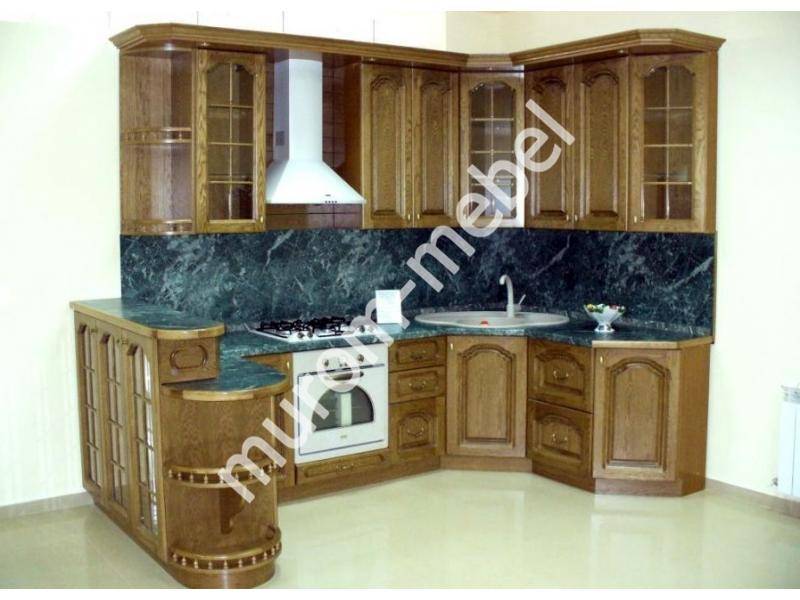 кухонный гарнитур угловой анжелика в Ижевске
