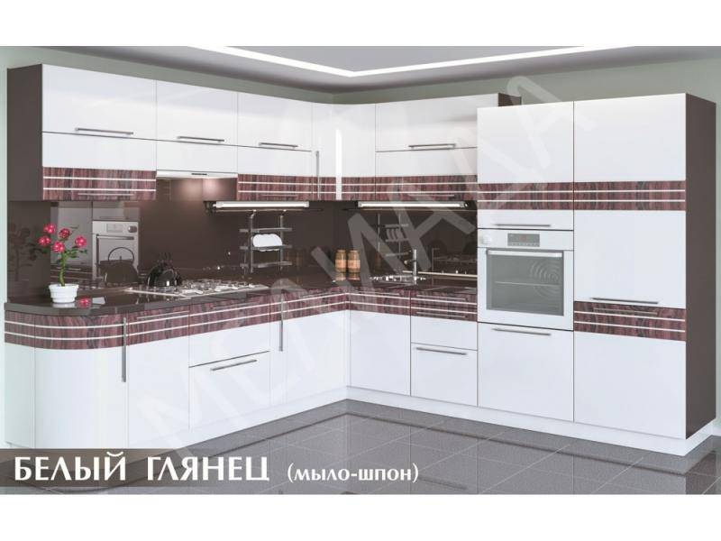 кухня белый глянец в Ижевске