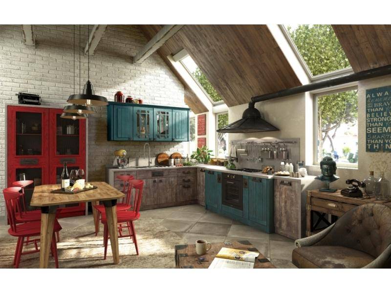 кухня loft в Ижевске