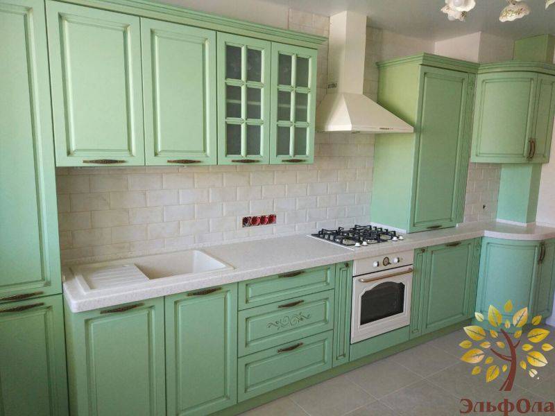 зеленая кухня в Ижевске